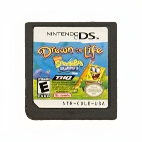 SpongeBob SquarePants Drawn to Life Edition Nintendo DS 2008, Complete in Box - Picture 3 of 13